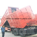 Lufeng 3 Axles Side Tipper Tractor Truck with Dump Trailer for Sale